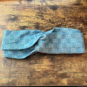 Gucci Denim Headband